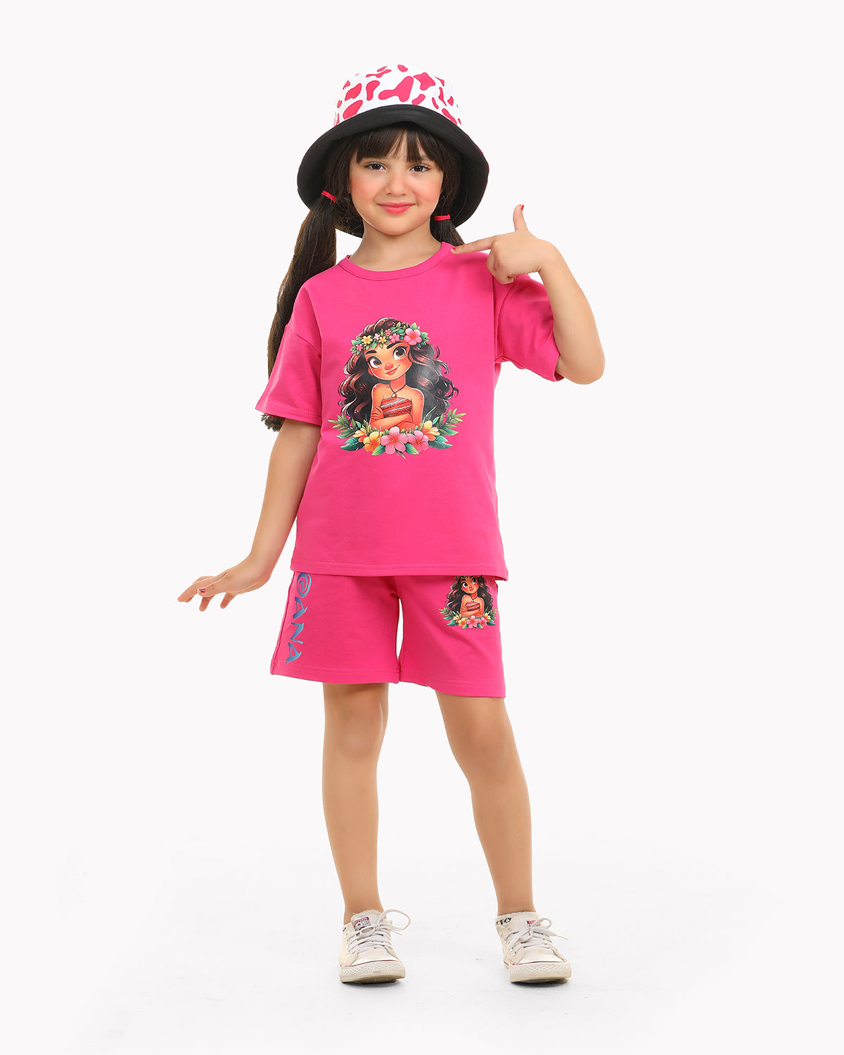 Girls Set 100% cotton (Pink)