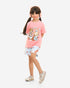Girls Set 100% cotton (Rose Pink)
