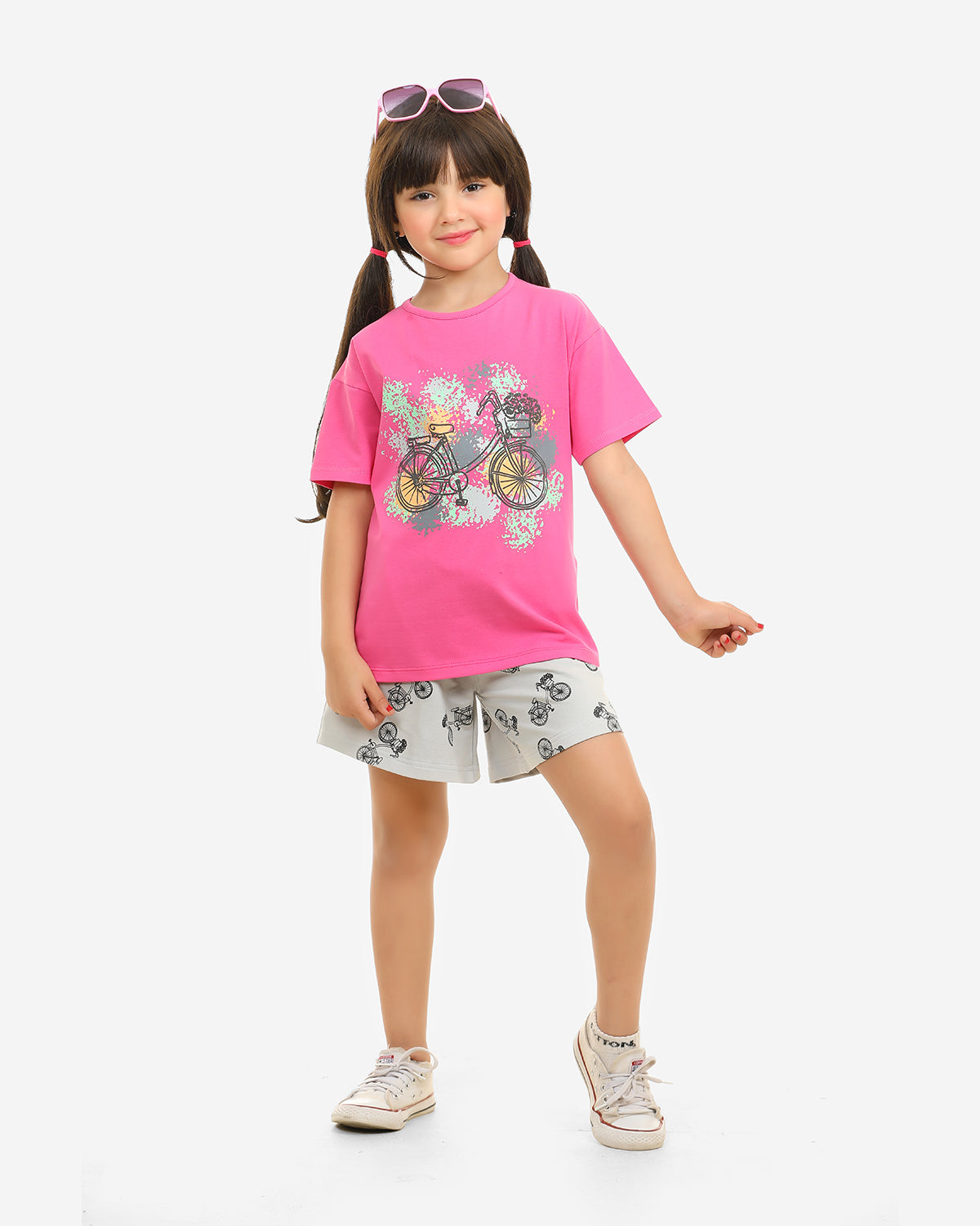 Girls Set 100% cotton (Pink)