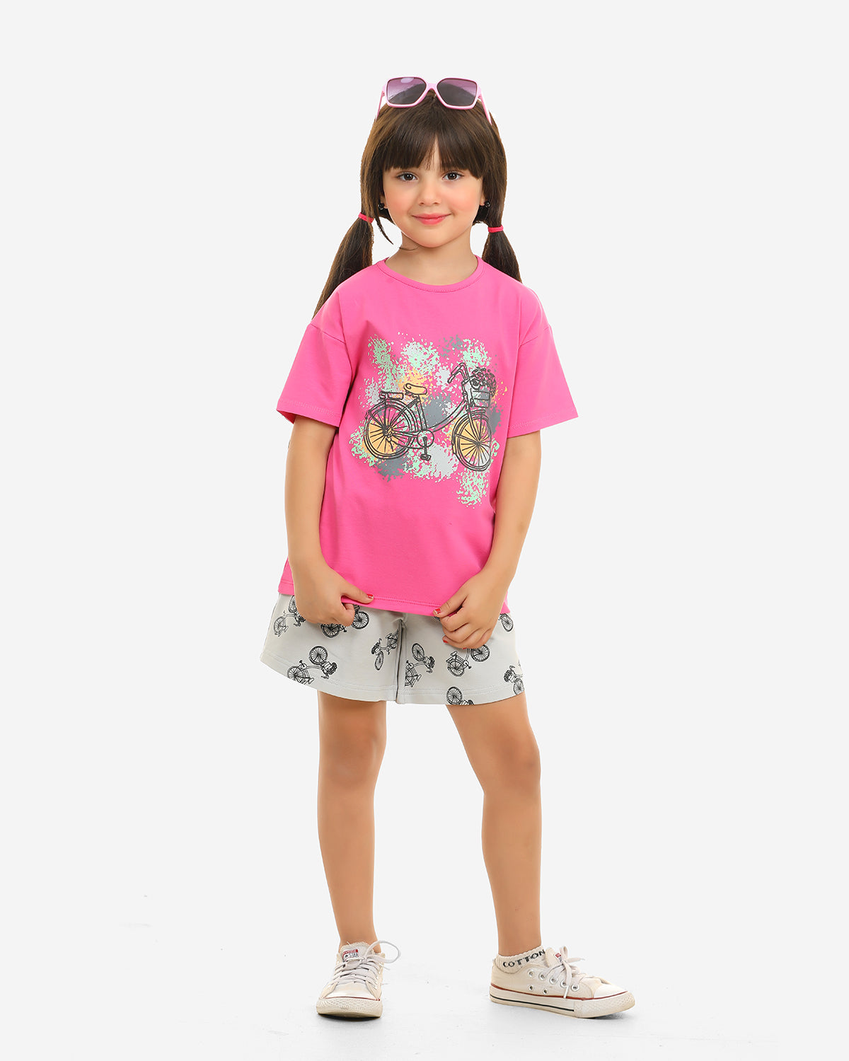 Girls Set 100% cotton (Pink)