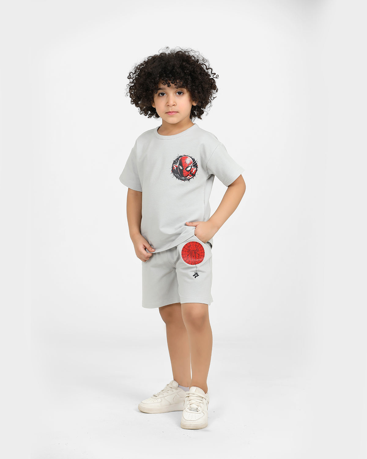 Boys Set 100% cotton (Grey)