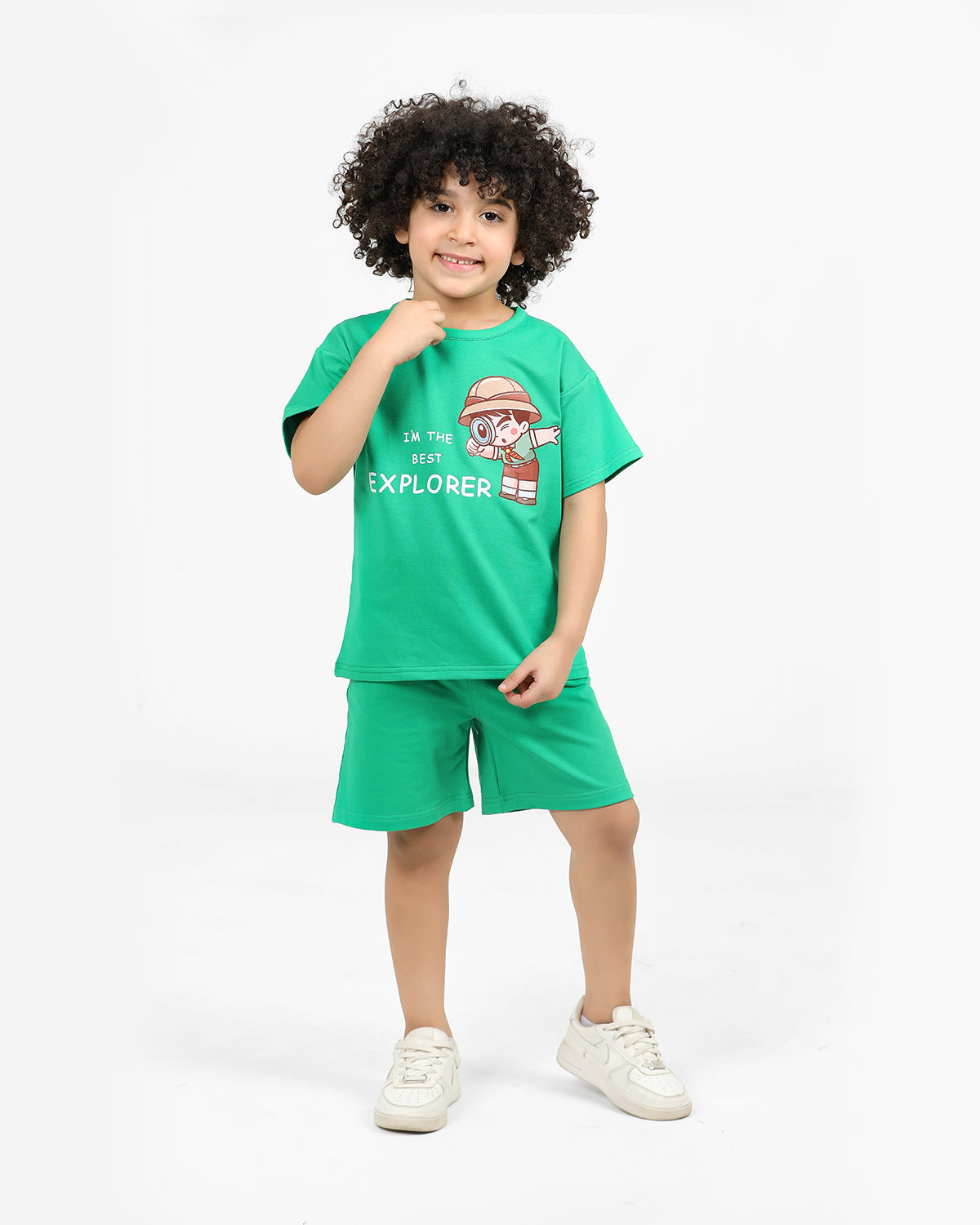 Boys Set 100% cotton (Green)