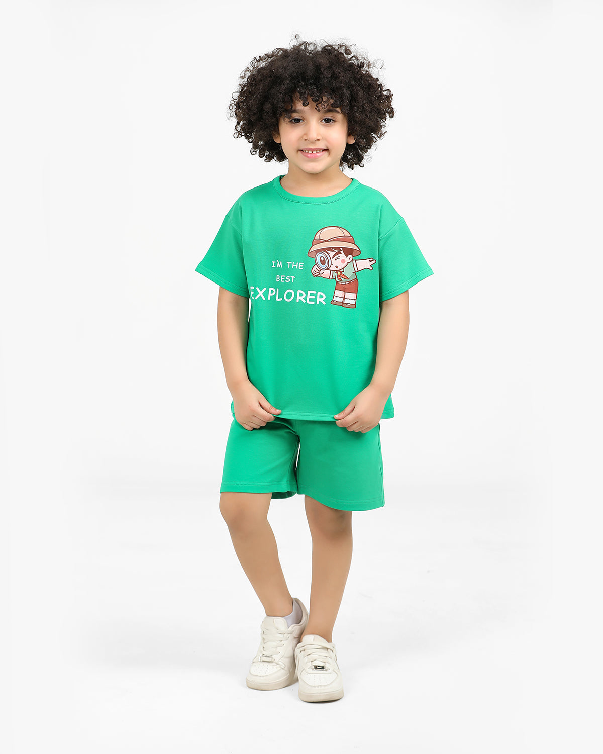 Boys Set 100% cotton (Green)