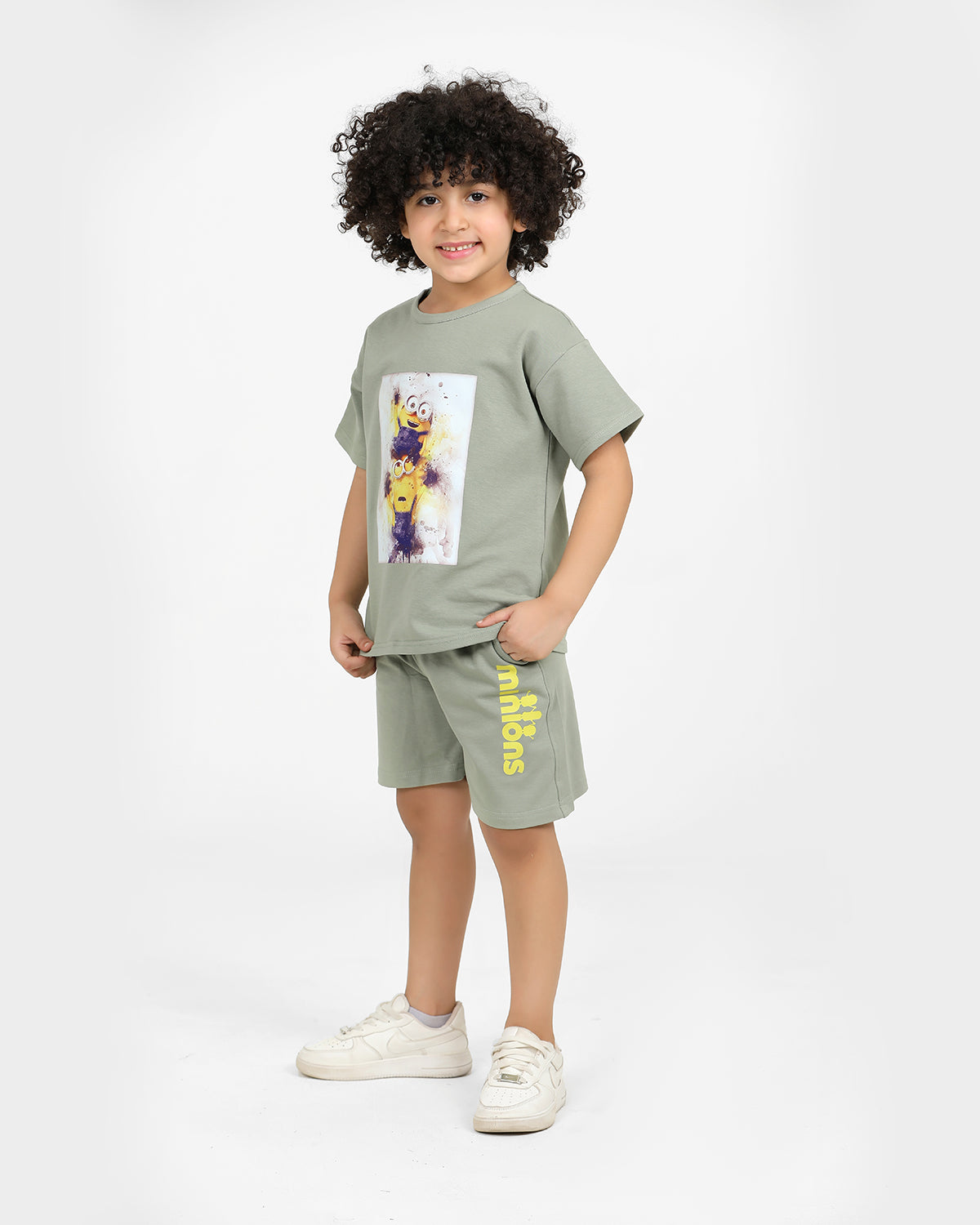 Boys Set 100% cotton (Grey)