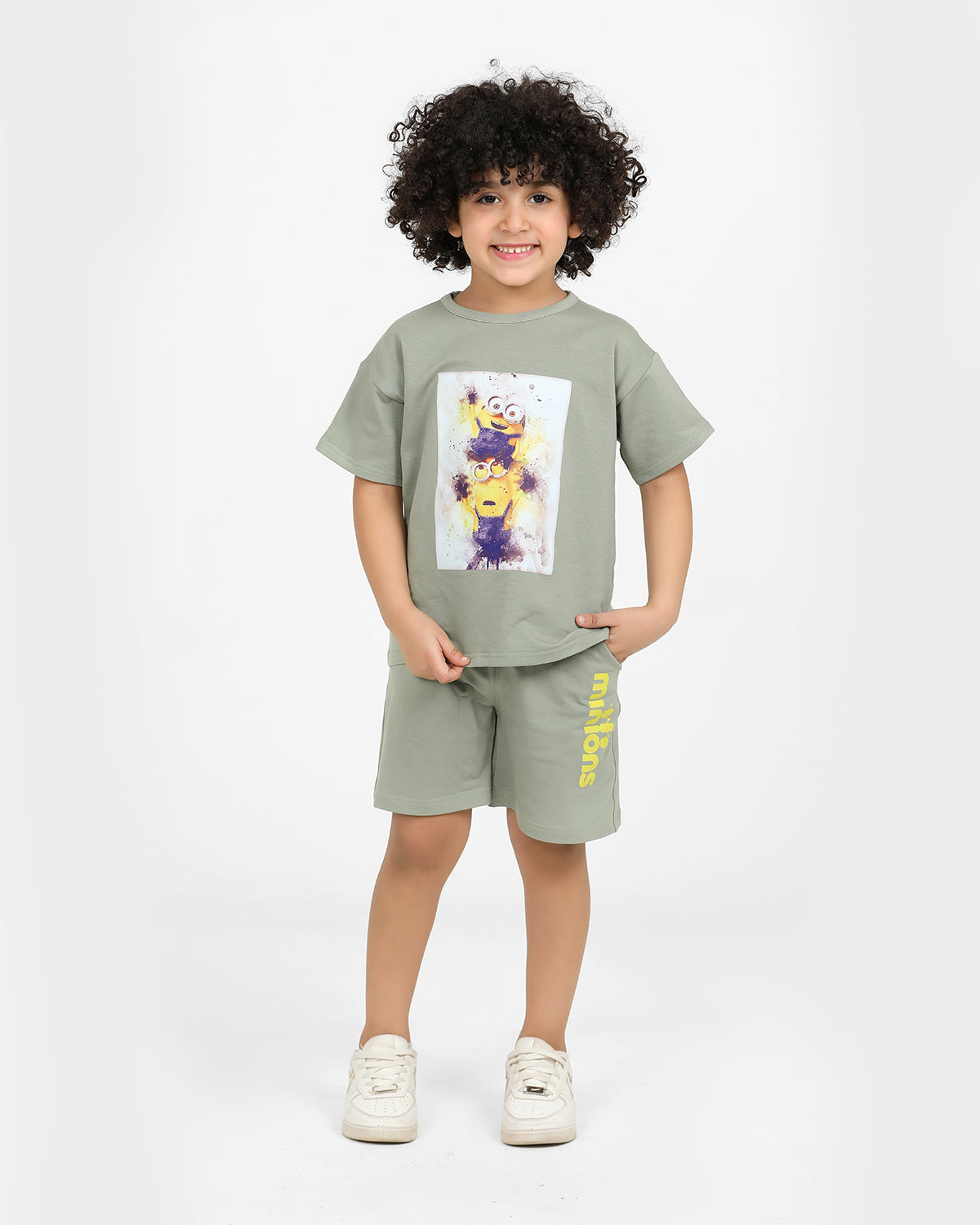 Boys Set 100% cotton (Grey)
