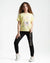 Girls Bear Lovers Printed Set | Yellow - Remint Kids Fashion