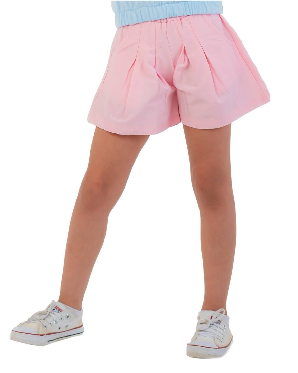 Girls Skirt 100% cotton  (Rose Pink)