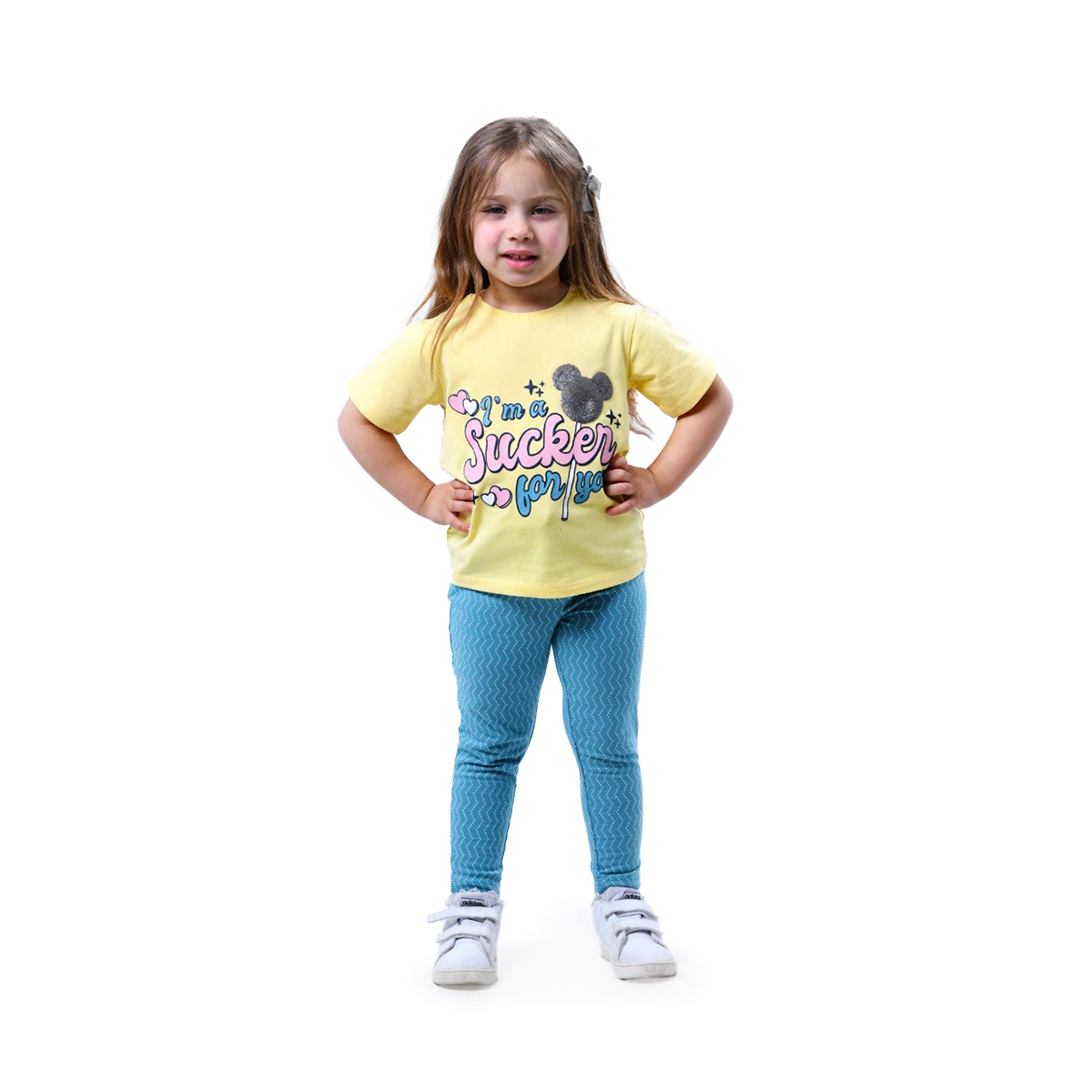 Girls Set 100% cotton  (Turquoise)