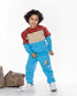 Boys Cotton Sweatshirt & Jogger Set | Burgundy - Remint Kids Fashion
