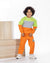 Boys Cotton Sweatshirt & Jogger Set | Light Green - Remint Kids Fashion