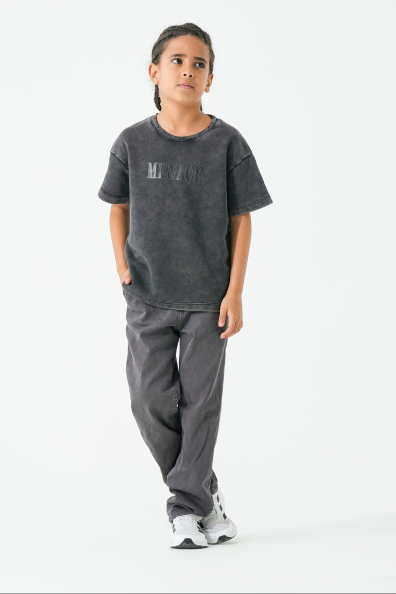 Boys T-Shirt 100% cotton (Black)