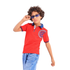 Boys Polo T-Shirt 100% cotton (Red)