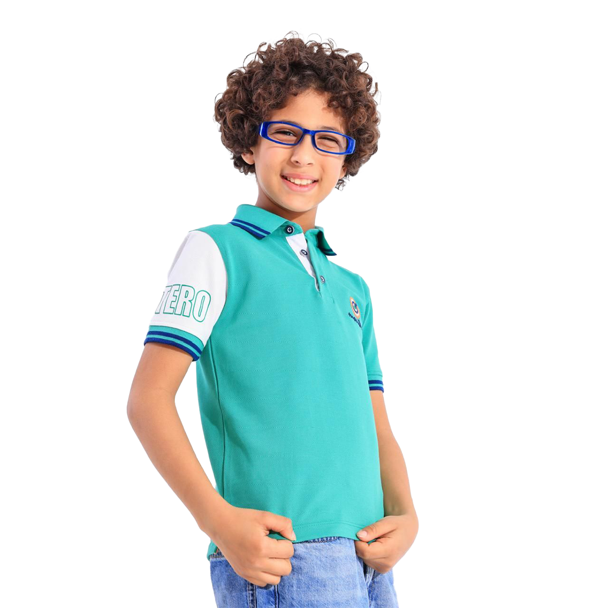 Boys Polo T-Shirt 100% cotton (Green)