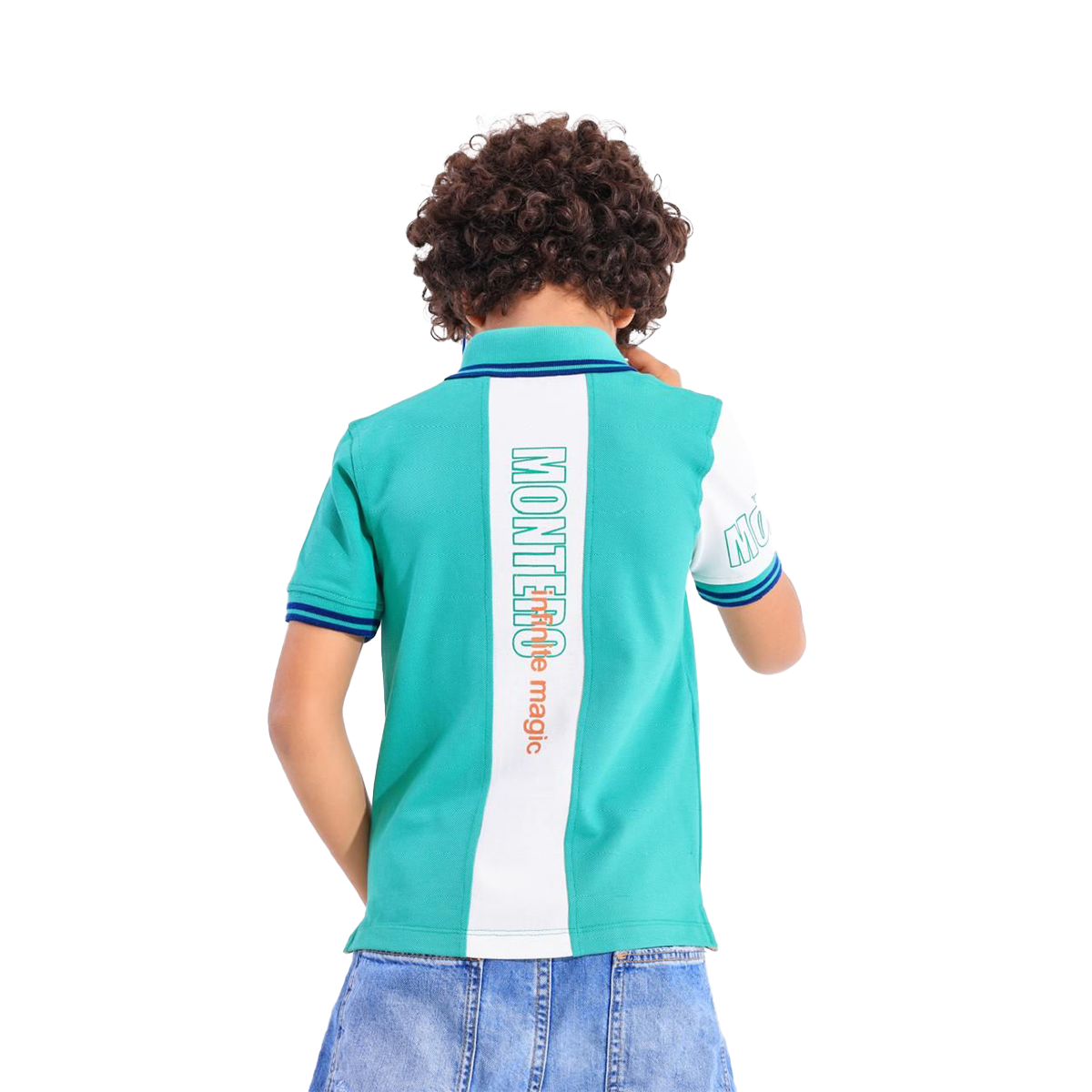 Boys Polo T-Shirt 100% cotton (Green)