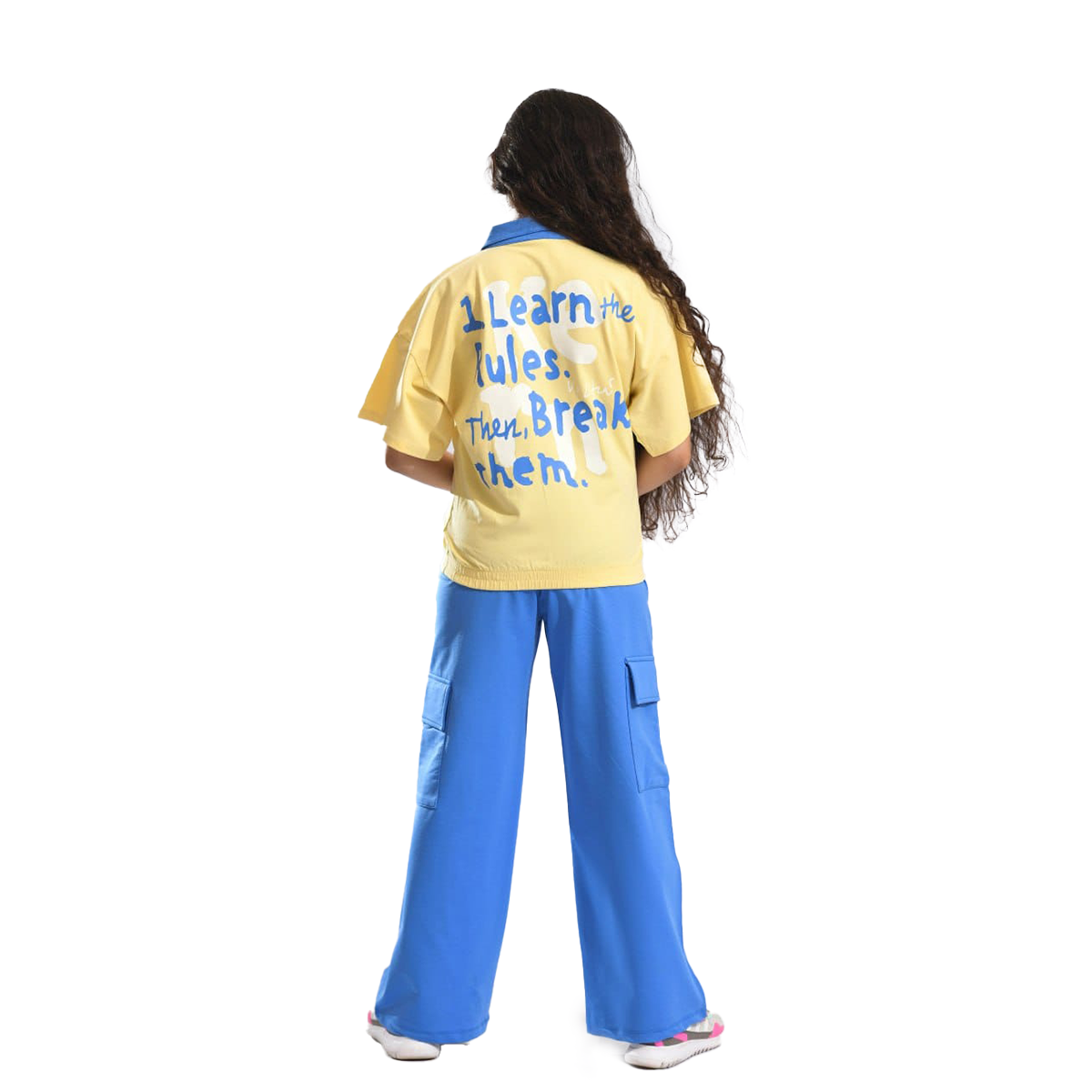 Girls Set 100% cotton  (Light Yellow)