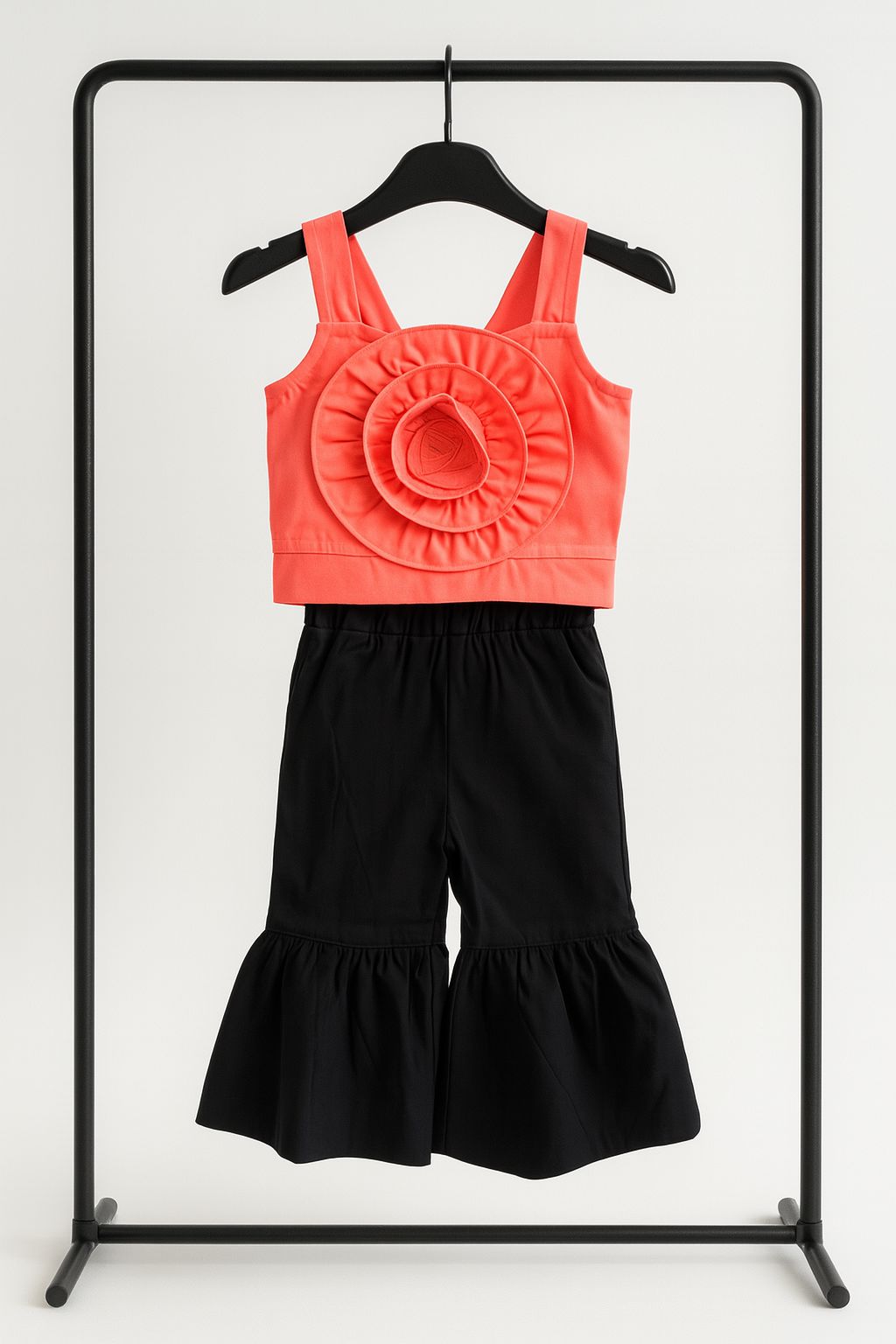 Girls Set 100% cotton (Black)