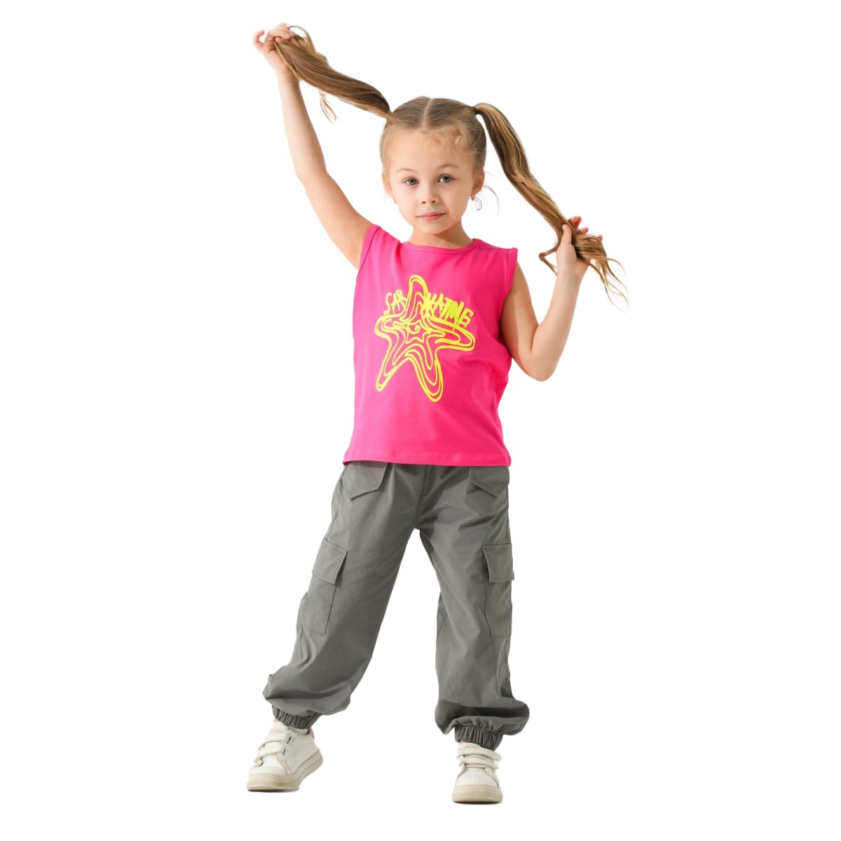 Girls Set 100% cotton  (Pink)