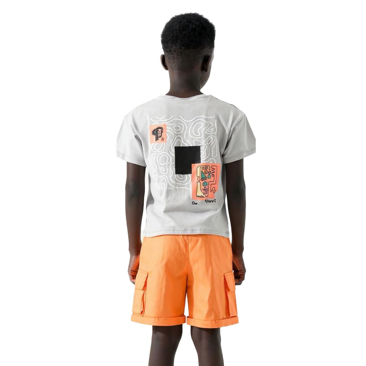 Boys Set 100% cotton (Grey)