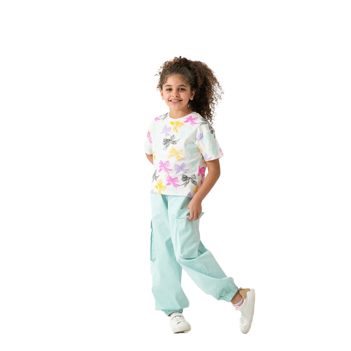 Girls Pajama 100% cotton (Sky Blue)