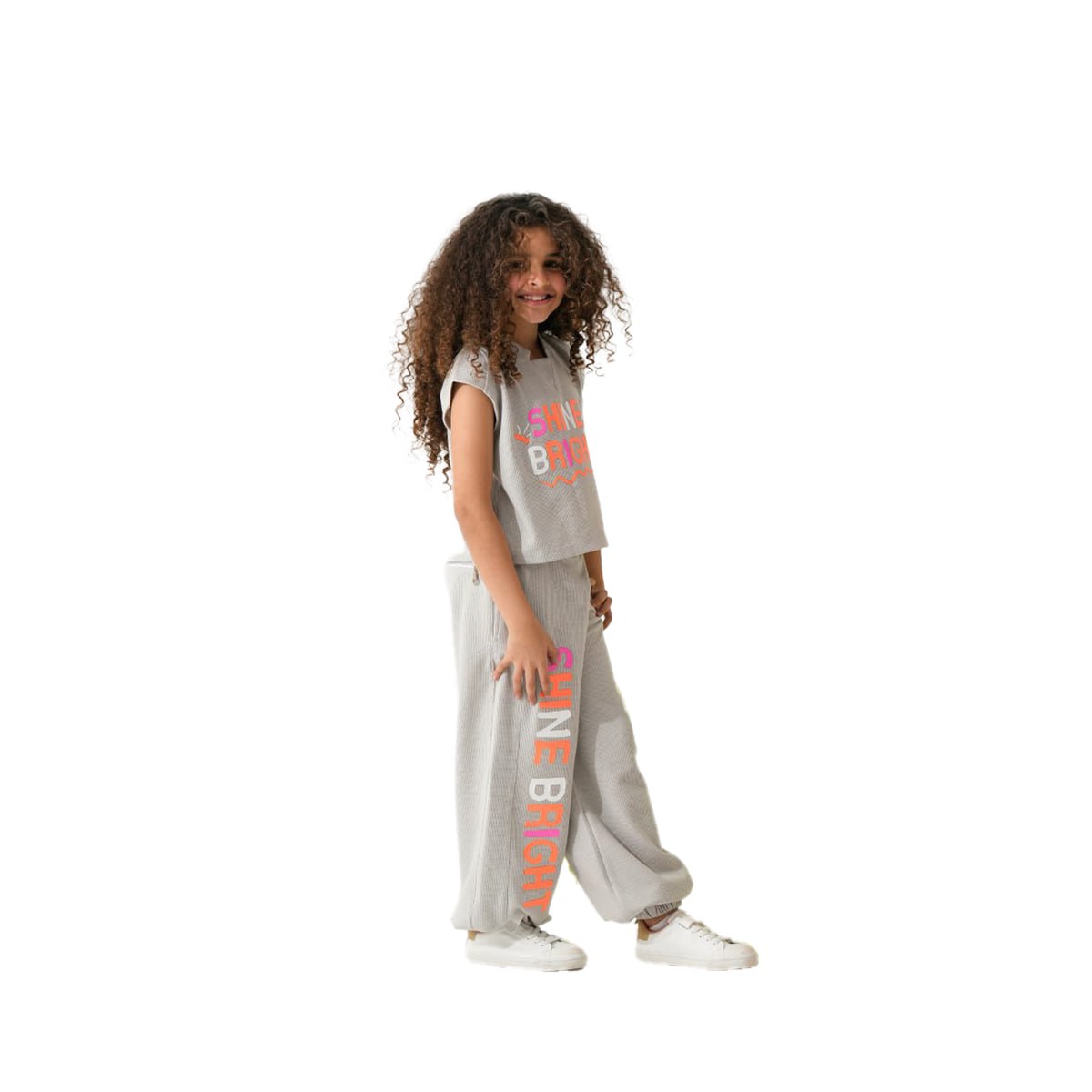 Girls Pajama 100% cotton (Beige)