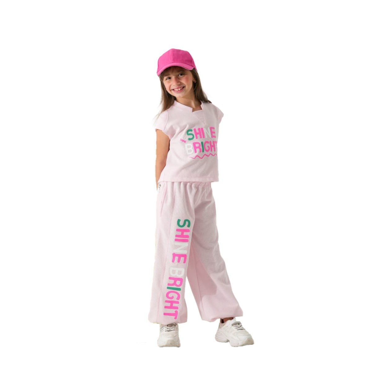 Girls Pajama 100% cotton (Pink)