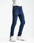 Boys Slim Fit Stretch Jeans | Dark Wash - Remint Kids Fashion