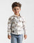 Boys Playful Graphic Collared Shirt | Patterned 902 - Remint Kids Fashion