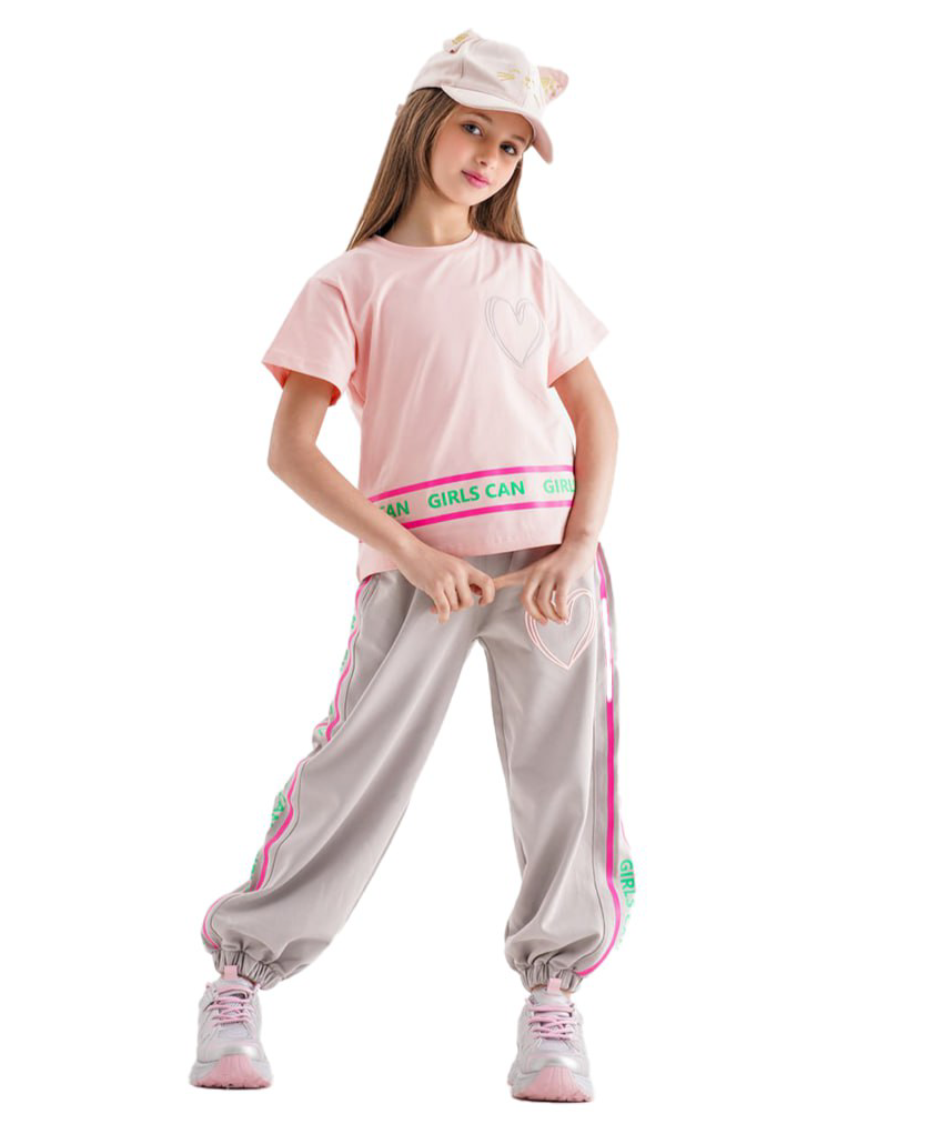 Girls Pajama 100% cotton (Pink)
