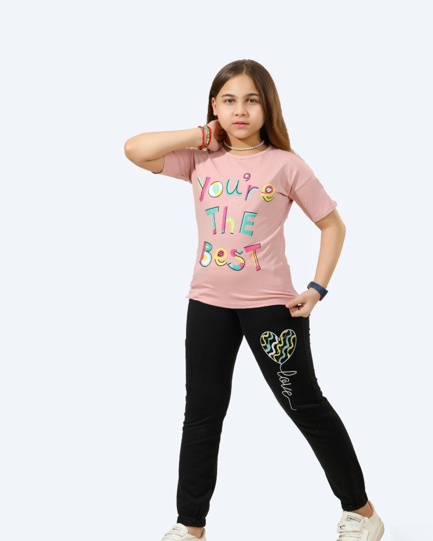 Girl's Pajamas 100% cotton (Cashmere)